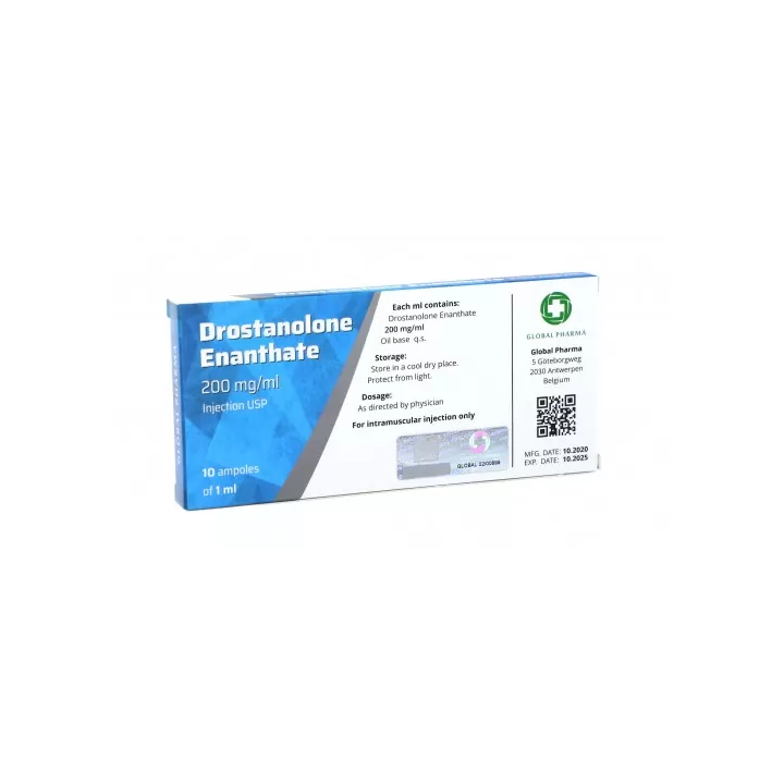 Global Pharma Drostanolon Enanthate 200mg 10 x 1ml