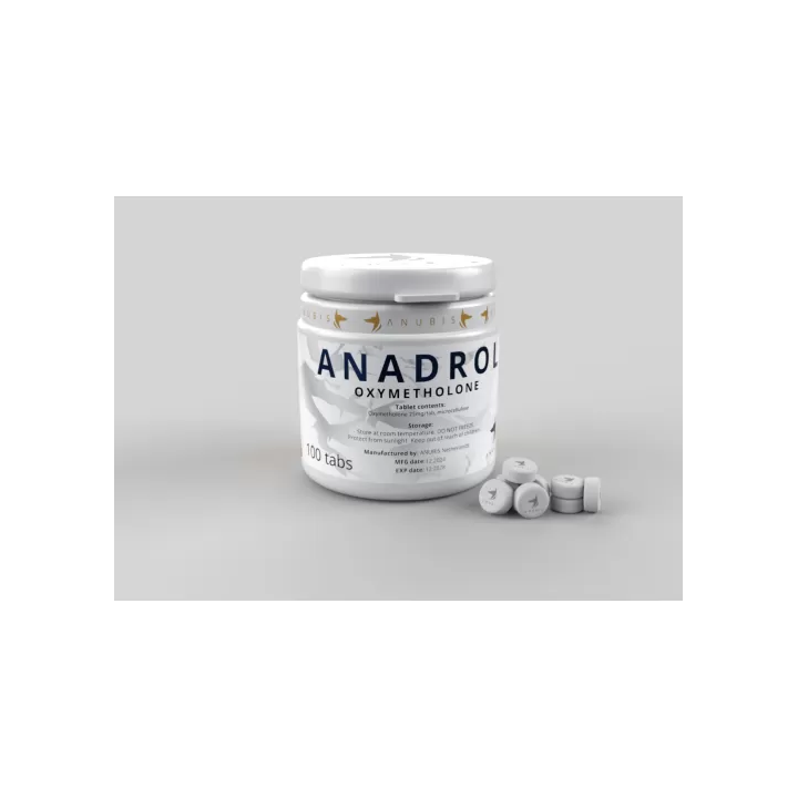 Anubis Anapolon (Oxymetholone) 25 Mg 100 Tablets