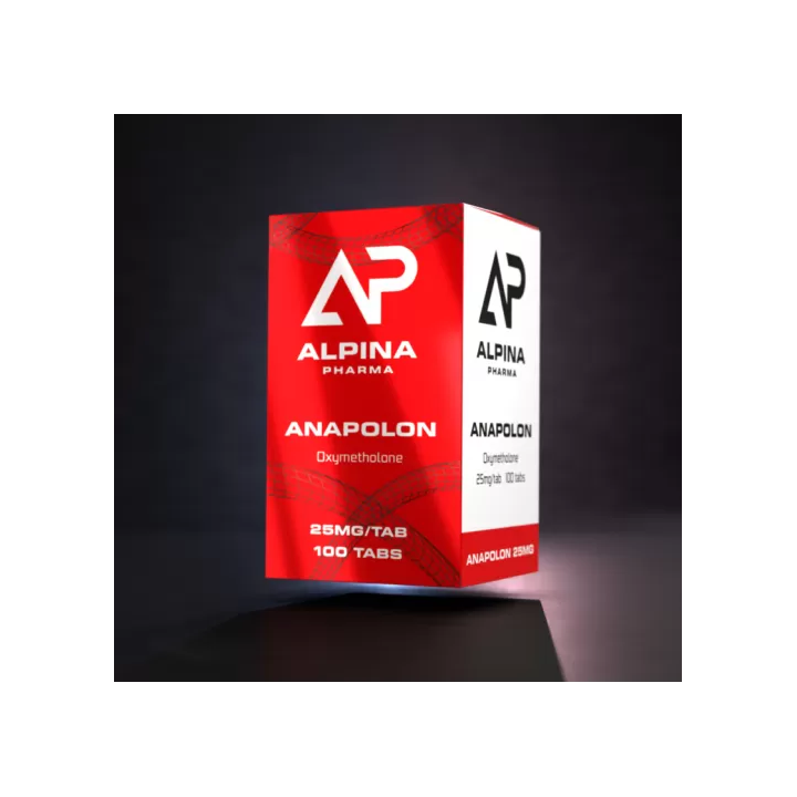 Alpina Pharma Oxymetholone 25 mg 100 tabs