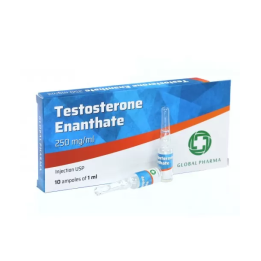 Global Pharma Testosterone Enanthat 250 mg 10 x 1ml