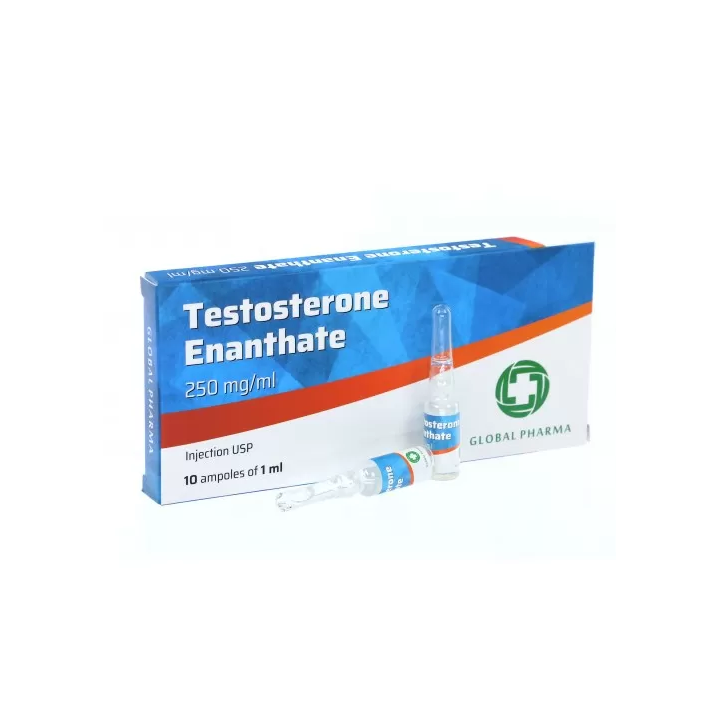 Global Pharma Testosterone Enanthat 250 mg 10 x 1ml